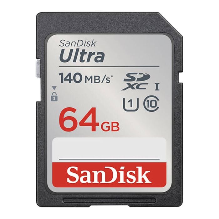 SanDisk 64GB Ultra SDXC UHS-I Memory Card [SDSDUNB-064G-GN6IN]