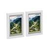 Nicola Spring Photo Frames with 4" x 6" Mount - 5" x 7" - White - Pack of 2