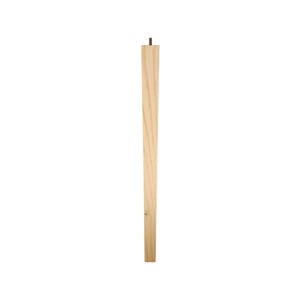 Adoored 710mm Square Tapered Pine Furniture Leg
