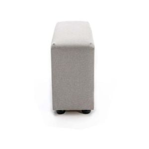 Foret 1pc Sofa Modular Extension Lounge Fabric Armrest Beige