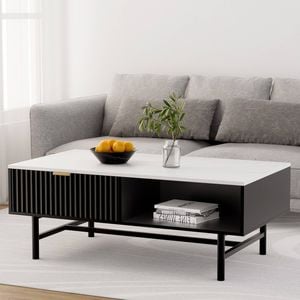 Artiss Coffee Table Black