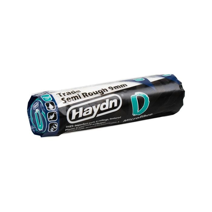 Haydn 230mm Trade Microfibre Roller Sleeve 9mm Nap - Semi Rough