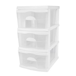 Taurus 3 White A3 Storage Drawers