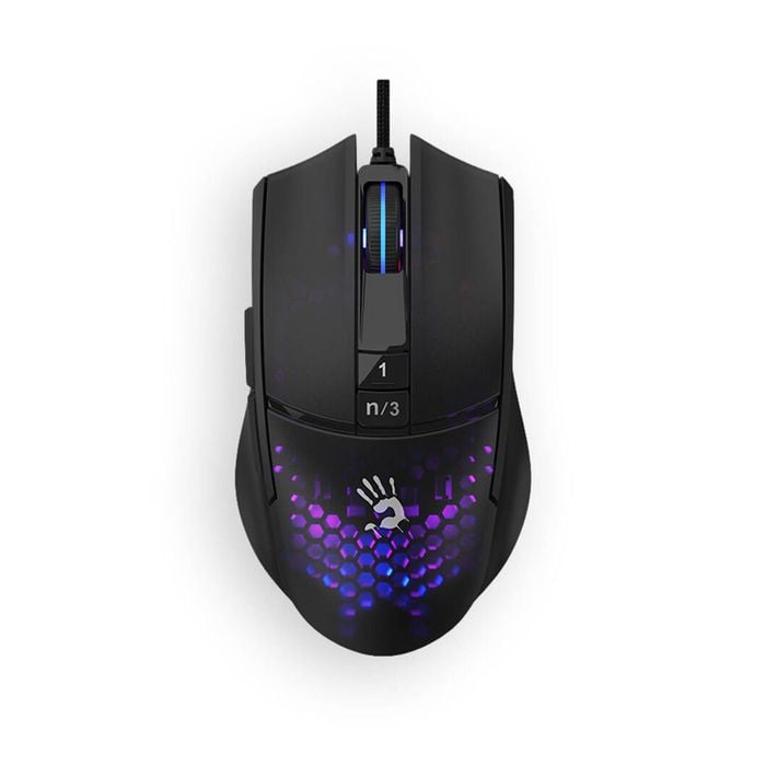 Bloody L65 Max-ac Honeycomb Lightweight Honeycomb Rgb 12,000 Cpi Gaming Mouse