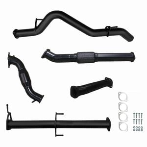 Ignite Exhausts Turbo Back For Mitsubishi Ml Triton 3.2l 3" Cat & Pipe Black Aluminised Steel