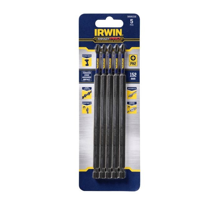 Irwin Impact Pro Performance 152mm PH2 - 5 Pack
