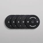 Olympic Black Bumper Plates 150KG Package