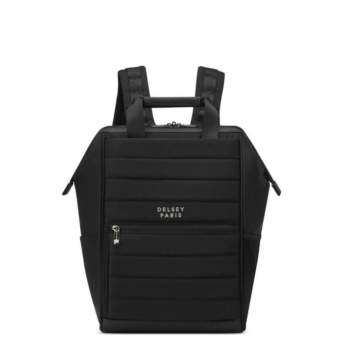 Delsey Shadow 5.0 Soft Laptop Backpack 14" - Black