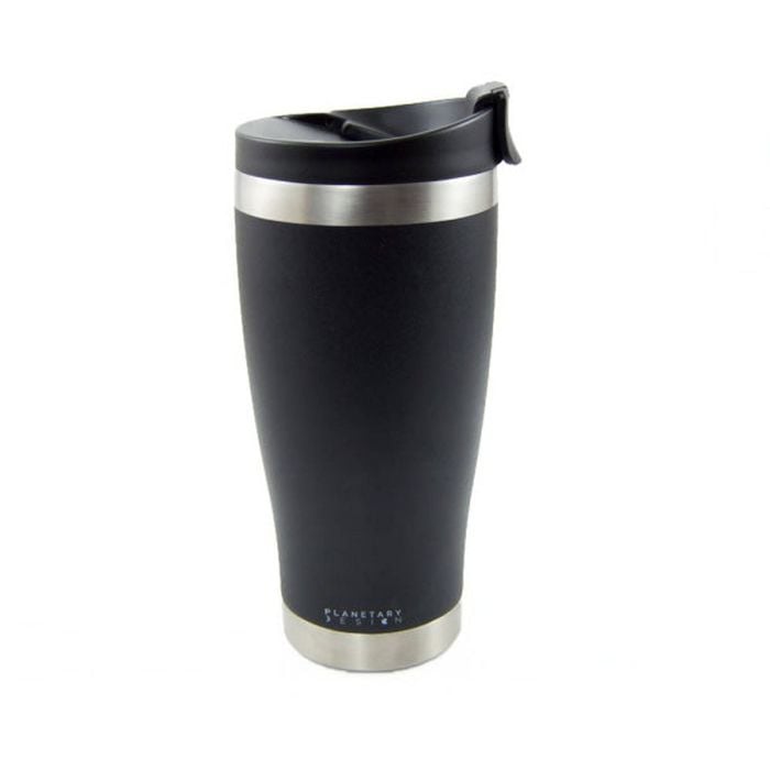 Adventure Travel Mug Tumbler  - 16oz - Black