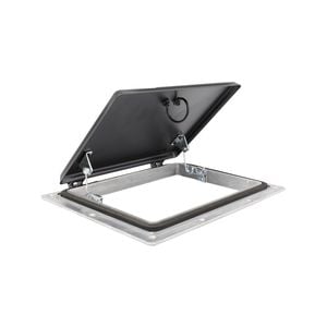 Sunrise Trailer Roof Vent 219 X 167mm Opening Large Black - Rv219b