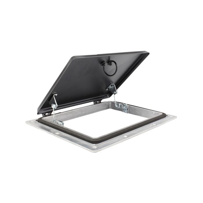 Sunrise Trailer Roof Vent 219 X 167mm Opening Large Black - Rv219b