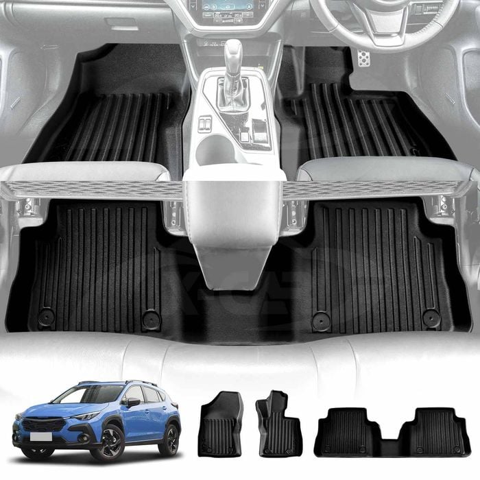 Floor Liner Full Set Carpet for Subaru Crosstrek 2023-Onwards Heavy Duty All Weather Car Mats