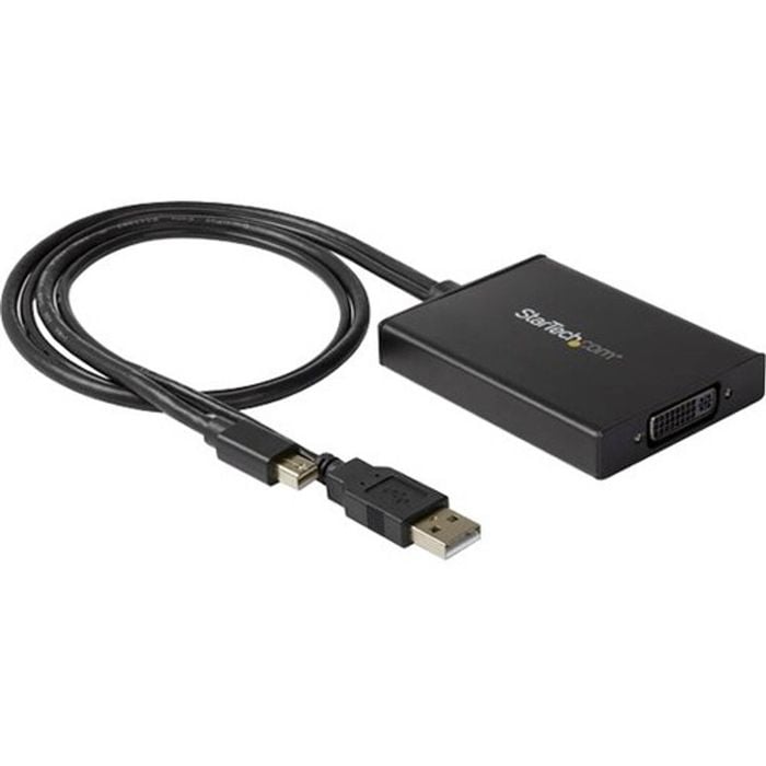 Startech.com Mini Displayport To Dual-link Dvi Adapter - Dual-link Connectivity - Usb Powered