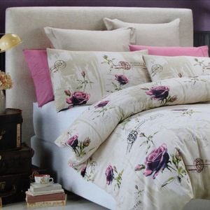 Belmondo French Rose Easy Care Quilt Cover Set King