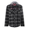 Hard Yakka Grey Quilted Flannel Shacket - Size XL