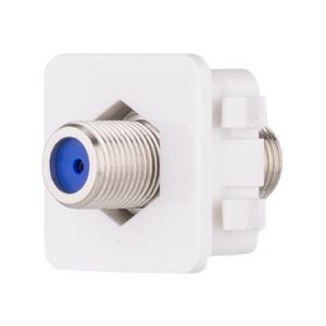 DETA X7 TV Coaxial Cable Connector Grid Plate Insert - F Type