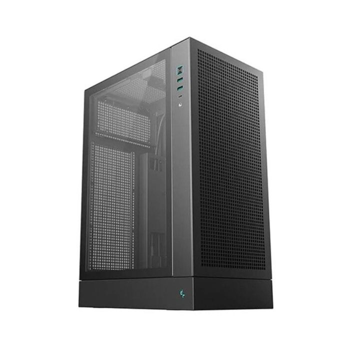 DeepCool CH170 PLUS Vertical Micro-ATX Compact Case, USB3.0×2, Gen2 Type-C x1, Audio/Mic×1