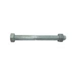 Zenith M10 x 240mm Galvanised Hex Head Bolt And Nut
