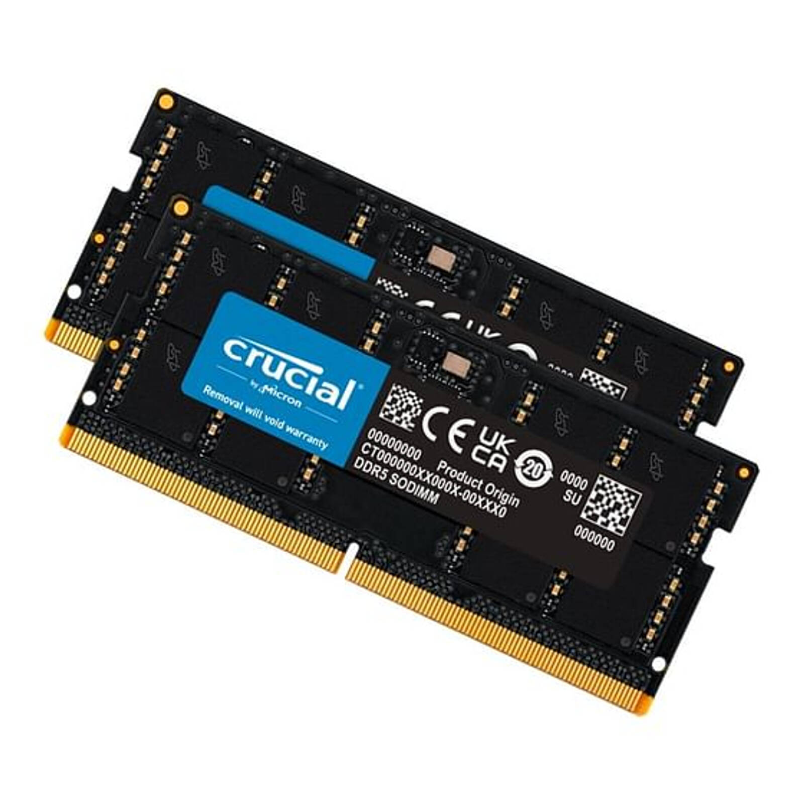 新品 Crucial 32GB DDR5-5600 16x2 SODIMM Crucial Pro 32GB (2 x 16GB) DDR5 5600 (PC5 44800) XMP 3.0