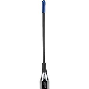 GME UHF CB Stainless Steel Flexible Whip 2.1dBi Antenna 15cm Black