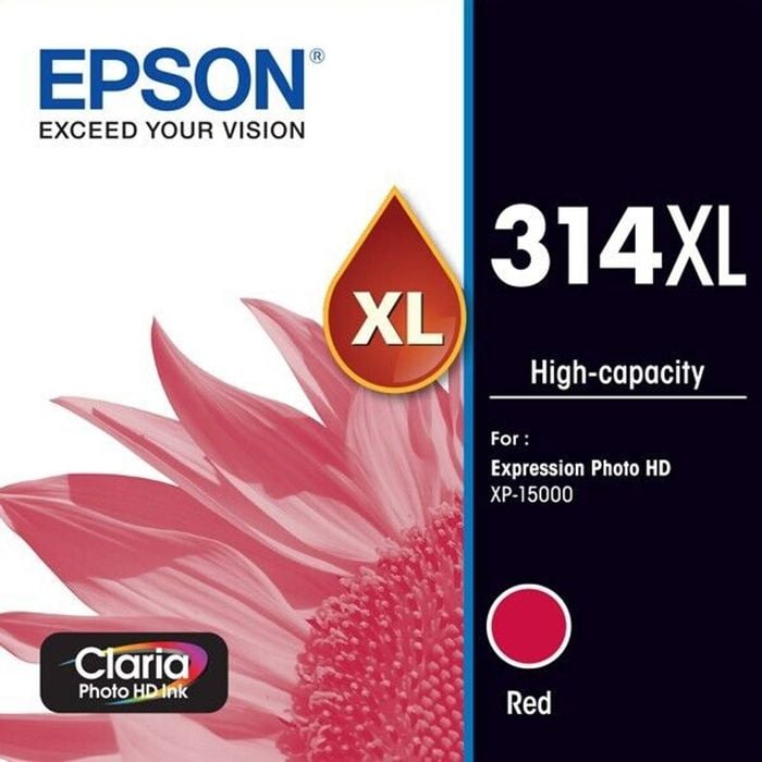 Epson Epson 314XL Red High Capacity Ink Cartridge Toner C13T01M592 Genuine Original