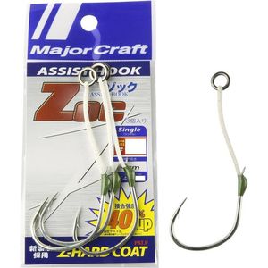 Majorcraft JigPara Zoc Single Assist Fishing Hook 3/0 40mm