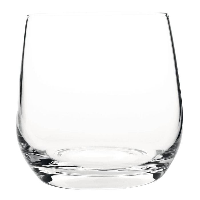 Olympia One Piece Crystal Tumblers Claro Stemless 360ml 6 Pack