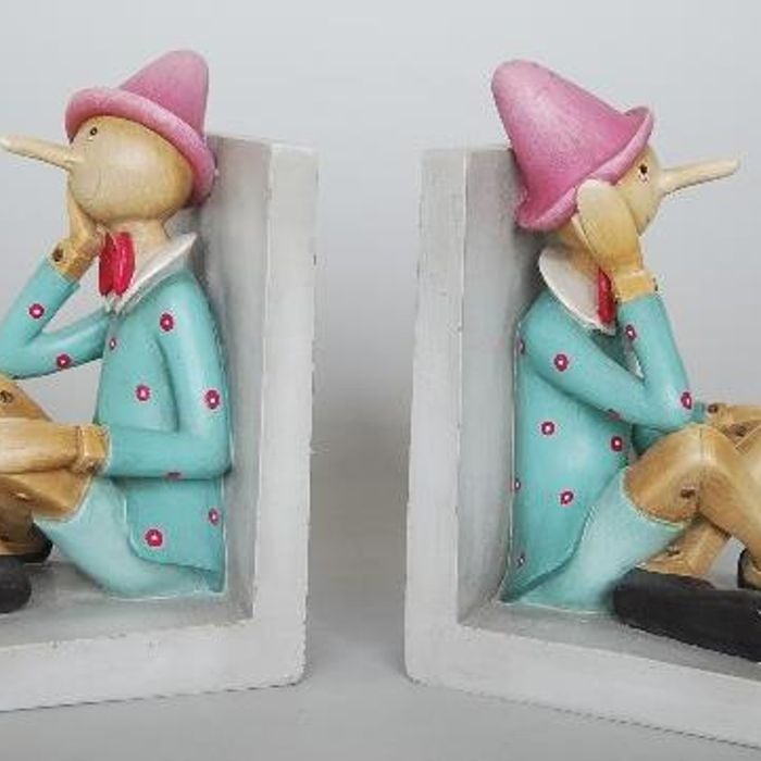 Pinocchio Figurine Bookend