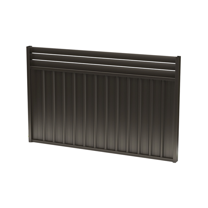Sector Panel Fencing 1.2/0.3m Ironsand Borderline Fencing Panel