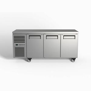 Skope Reflex 3 Solid Door Underbench Gn 1/1 Compatible Fridge - Under Bench Fridges (rf7.ubr.3.sd)