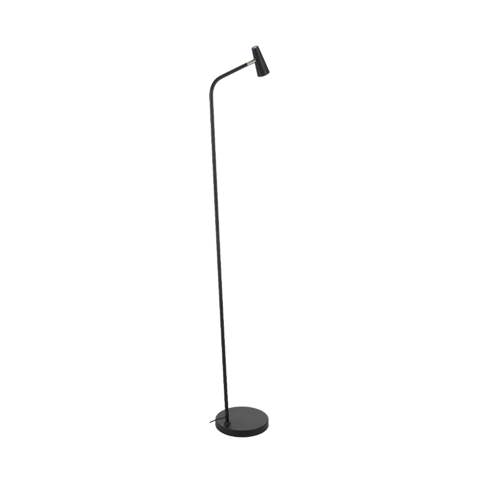 Telbix Bexley Modern Standing Floor Lamp Light Metal Black Sand