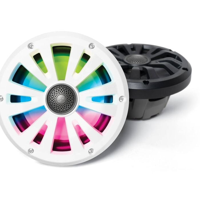 SoundExtreme Marine Grade Wired 8 Inch LEDCast Speaker Pair