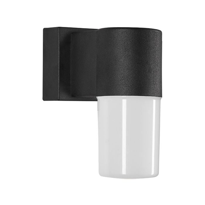 Brilliant Black Sergio Architectural LED Wall Light B22 Batten Fix