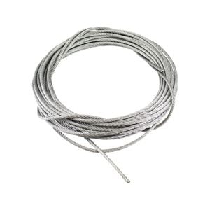 Sunrise Brake Cable Wire Rope 4mm Zinc Per Metre - Cwr4g
