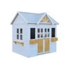 Kidzshack Country Kids Cubby House 1500x1200mm - Planter Boxes/blackboard 3y+