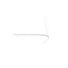Mactrac 900 x 900mm White Bath Track