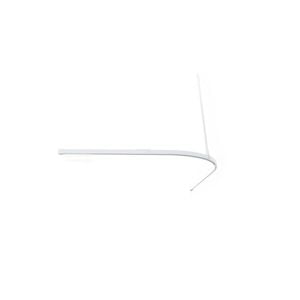 Mactrac 900 x 900mm White Bath Track