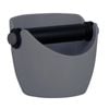 Avanti Knock Box Coffee Barista Accessory Compact Anti Slip Grind Tamper Grey