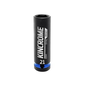 Kincrome 21mm 1/2” Drive Deep Impact Socket