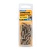 Zenith 8G x 25mm Countersunk Gold Rib Head Chipboard Screws - 40 Pack