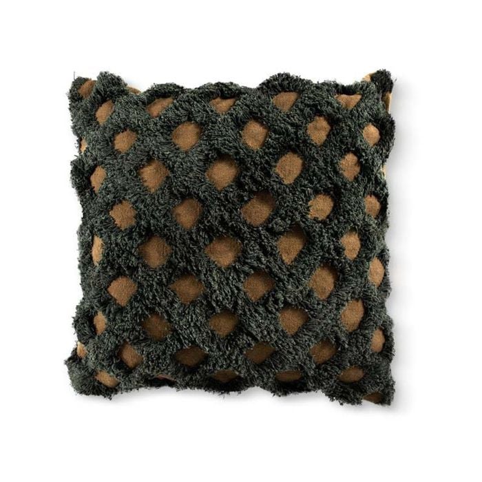 Bedding House 43 x 43 cm Green Betula Green Cushion 45cm x 45cm