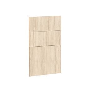 Kaboodle 450mm Almond Oak Modern 3 Drawer Panels