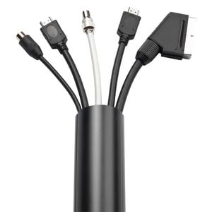 D-Line 1m Black Cable Cover