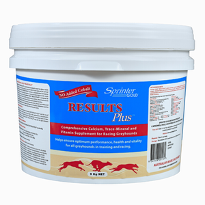 Sprinter Gold Results Plus Calcium & Vitamin Greyhound Supplement 9kg