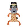 Paws And Claws Plush Koala Tugger Pet Dog Toy Rope Squeak 27x27x1.5cm