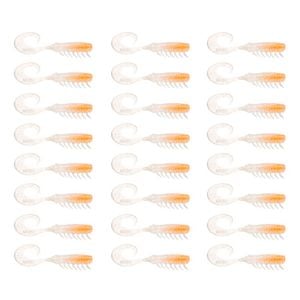 3x 8PK 2.5In Rapala Crush City Creeper Soft Plastic Curly Tail Lures - Yabbie