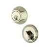 Sylvan Polished Brass Deadbolt Single Cylinder