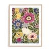 Artey | Garden Of Whimsy IV - Framed Print - Natural Frame - 70 x 90cm