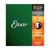 Elixir #14102 Bass 4 Strings Nanoweb Coating Nickel Plated Steel 50-105 Medium