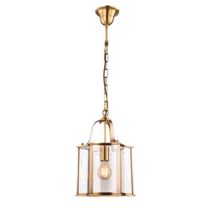 Vencha Brentwood 1 Light Traditional Pendant - Gold